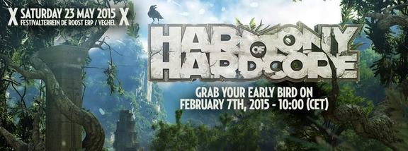 Harmony of Hardcore presenteert line-up en start early bird ticket sale