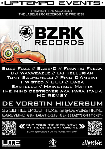 BZRK Records viert twintigste verjaardag
