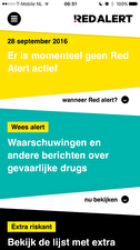 Trimbos Red Alert app waarschuwt voor gevaarlijke pillen