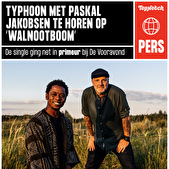 Typhoon met Paskal Jakobsen te horen op Walnootboom