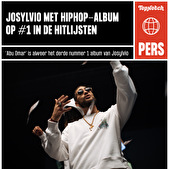 Josylvio met hiphop-album op #1 in de hitlijsten