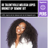 De talentvolle Melissa Lopes brengt EP Gemini uit