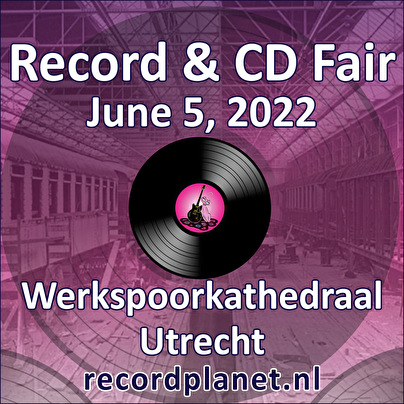 Deze nieuwe Platen & CD Beurs vindt plaats op zondag 5 juni 2022 in de Werkspoorkathedraal te Utrecht