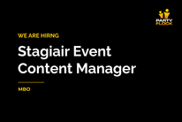 Stagiair Event Content Manager Partyflock – MBO