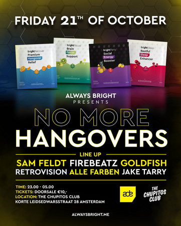 Always Bright is presenting an exclusive event "No More Hangovers" on ADE