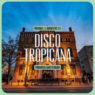 Succesvolle eerste Disco Tropicana-show in Paradiso