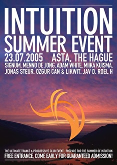 Intuition Summer Event lineup en info bekend