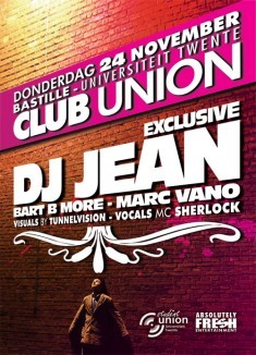 Club Union met DJ Jean op Universiteit Twente