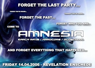 Amnesia -Early hardcore in Enschede
