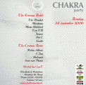 Chakra Party wordt 1 jaar!