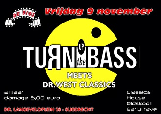 Turn up the Bass meets Dr. Wests' klassiekers