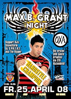 Max B Grant Night