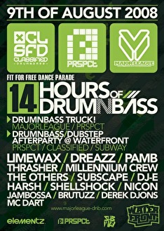 14 Hours Of Drum & Bass Afterparty!