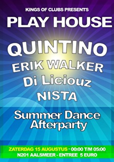 Playhouse Summer Dance Afterparty