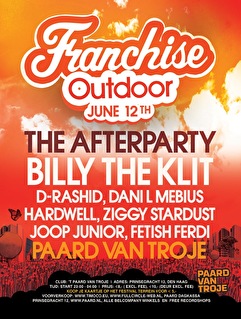 Franchise outdoor Official afterparty