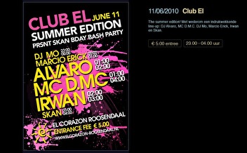 Club El summer edition