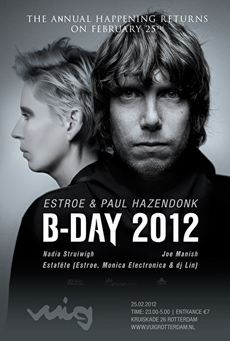Estroe & Paul Hazendonk's b-day 2012