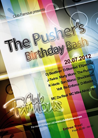 The Pusher's B-Day Bash 2012