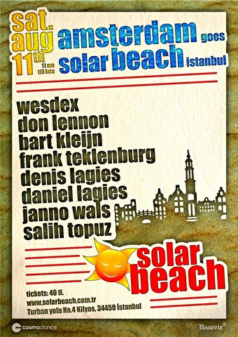 Amsterdam Goes Solar Beach Istanbul
