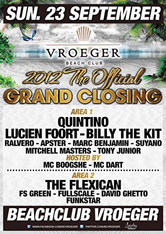 2012 The Official Grand Closing Beachclub Vroeger