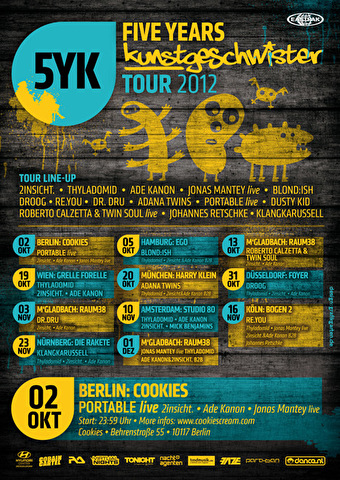 5 Years Kunstgeschwister Tour 2012