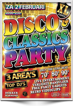 flyer Disco & Classics Party XL