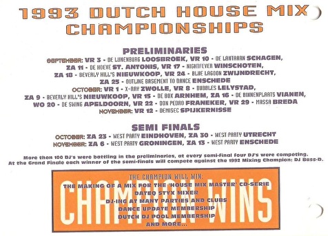The Dutch House mix championships