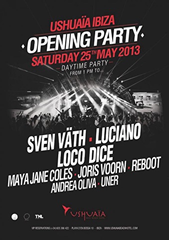 Ushuaia Ibiza Opening Party 2013