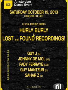 Hurly Burly invites Lost and Found Recordings