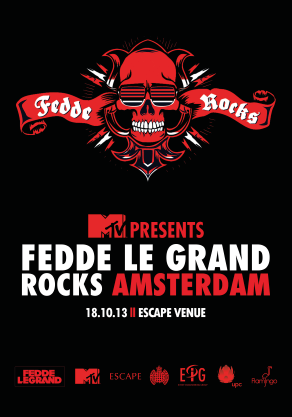 Fedde le Grand rocks Amsterdam