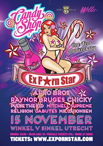 Candyshop NL × Ex Porn Star