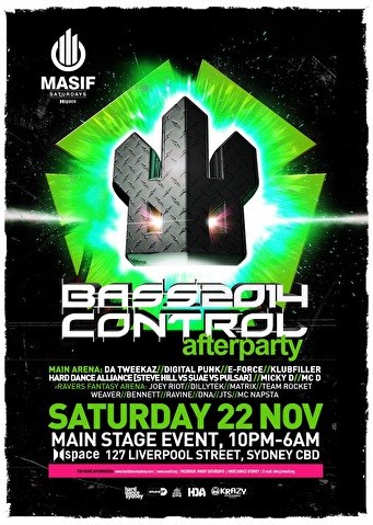 Masif Bass Control afterparty