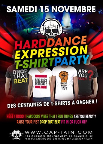 Hard Dance Expression T-shirt party