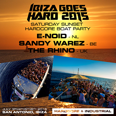 Ibiza goes Hard boat party