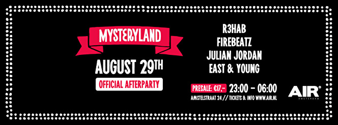 Mysteryland Official Afterparty