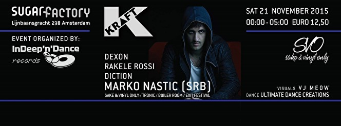 KRAFT invites Marko Nastic