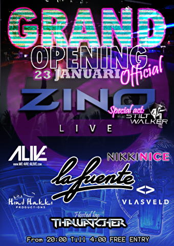 Zino Live Official Opening