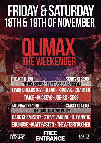 Unofficial Qlimax Pre Party