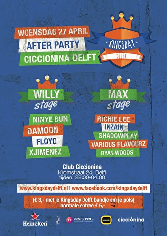After-party Kingsday Delft