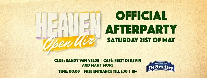Heaven Open Air Official Afterparty