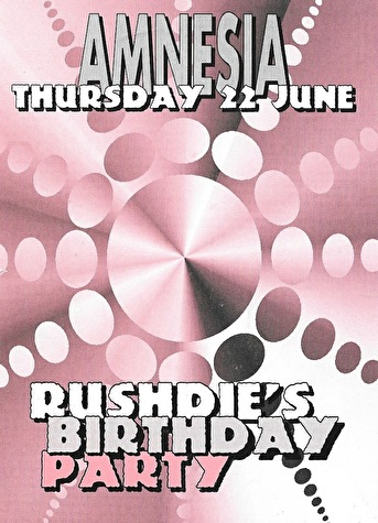 Rushdie's Birthday Party