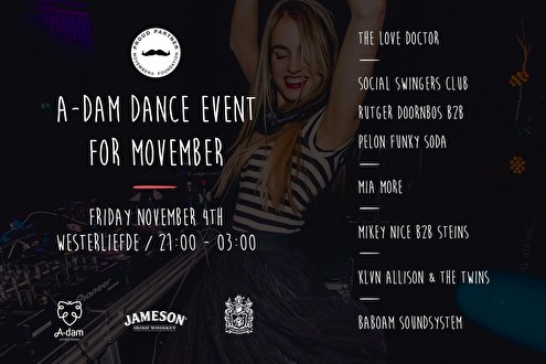 A-dam Dance Event For Movember