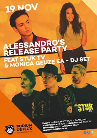 Alessandro's release party