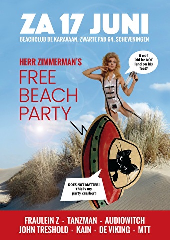 Herr Zimmerman's Free Beach Party