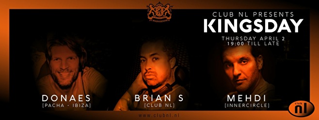 Club NL presents Kingsday