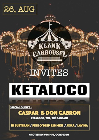 Klank Carrousel invite Ketaloco
