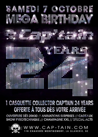 Cap'tain 24 Years Mega Birthday