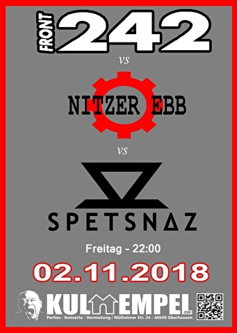 Front 242 vs Nitzer Ebb vs Spetsnaz Party