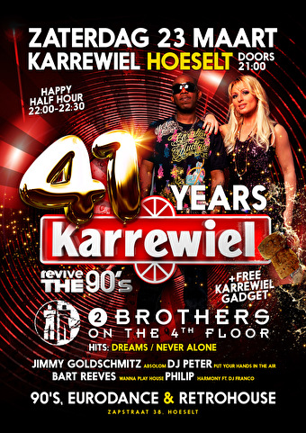 41 Years Karrewiel