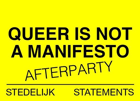 Queer is not a Manifesto Afterparty